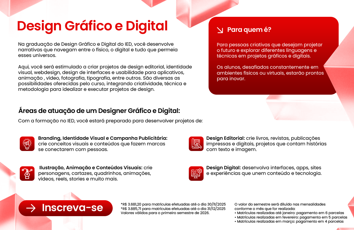 Curso Design de Produto e Serviço