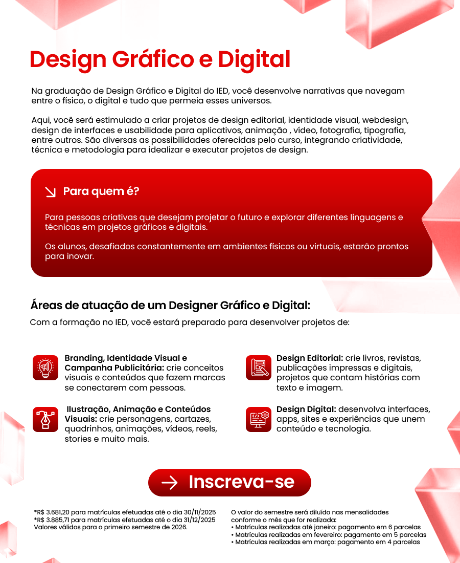 Curso Design de Produto e Serviço