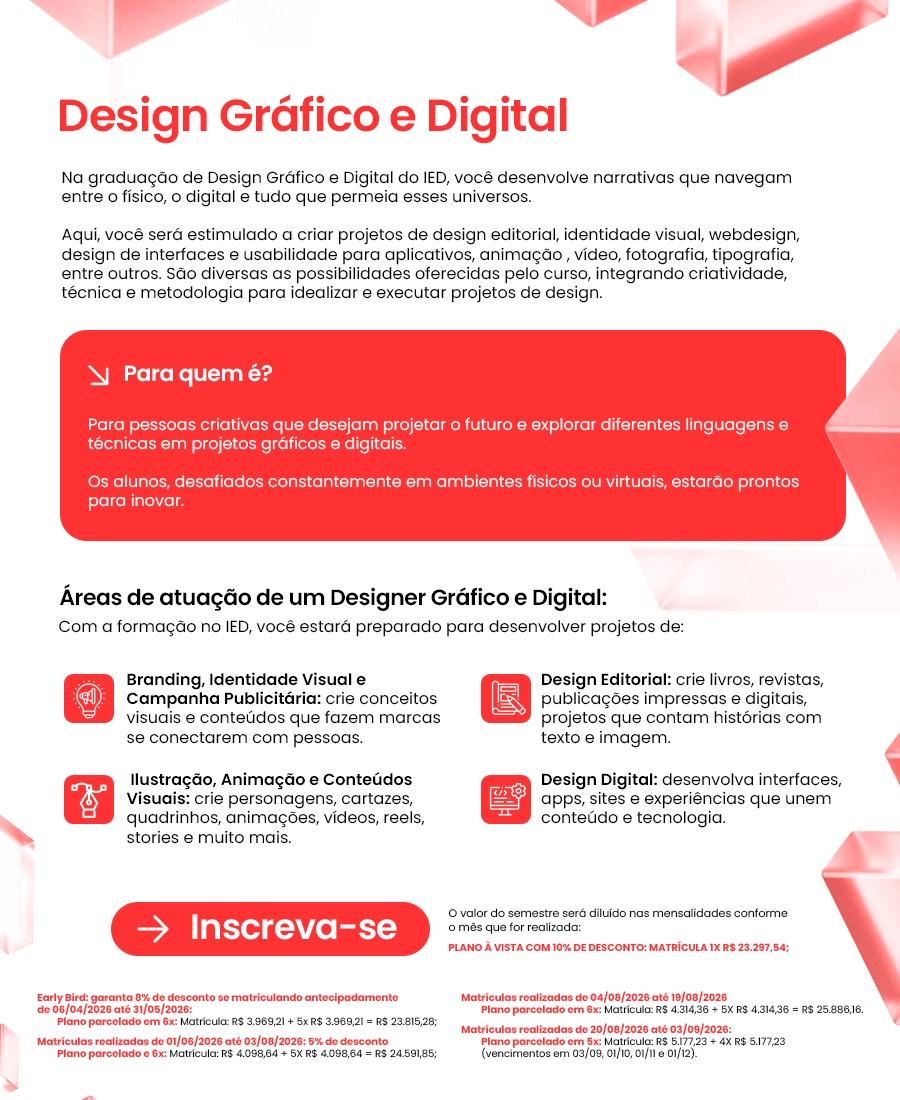 Curso Design Moda - Azul